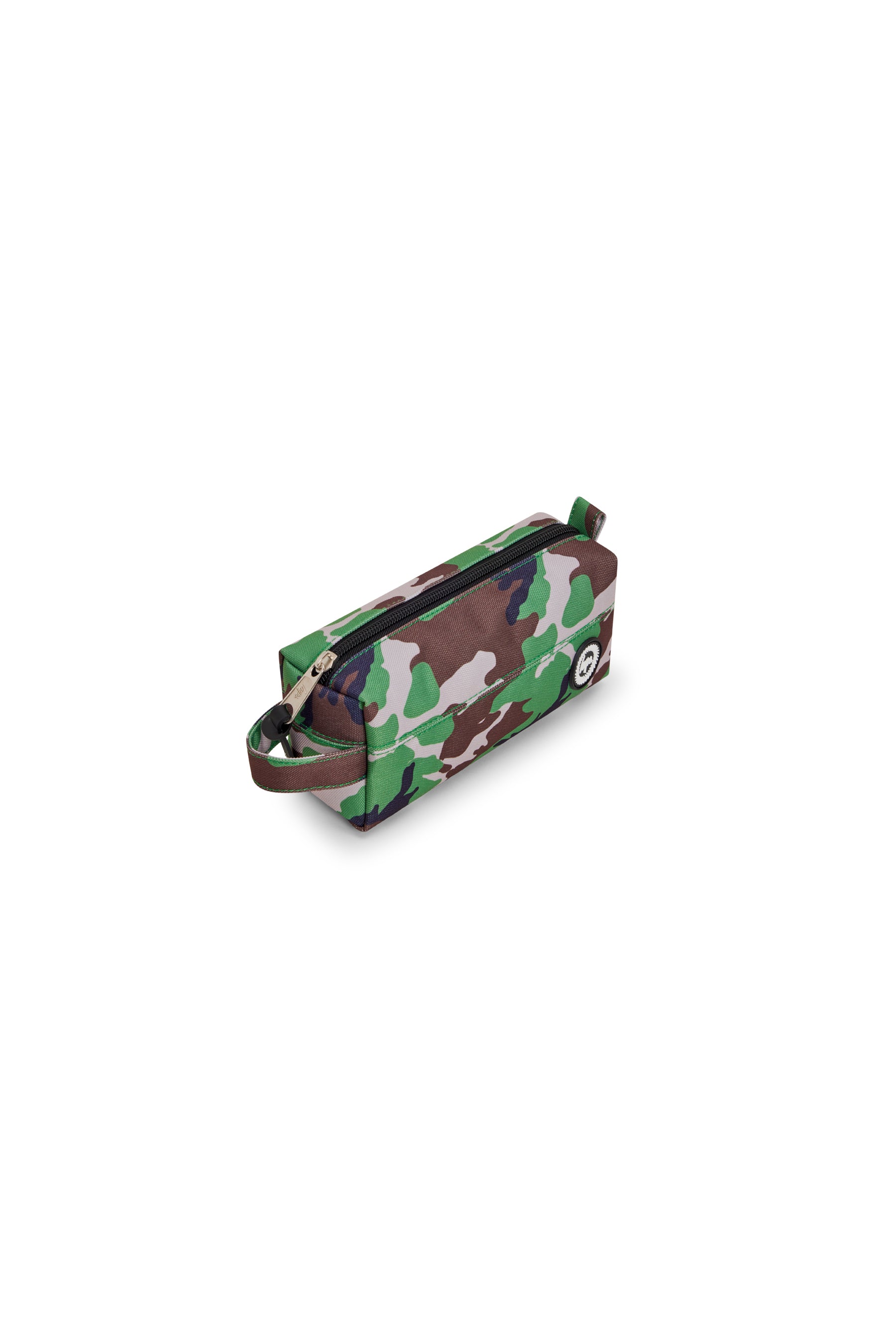 Hype Camo Crest pencil case — dimensions and size reference for school use