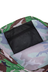 Hype Camo Crest drawstring bag — dimensions and size reference for school use