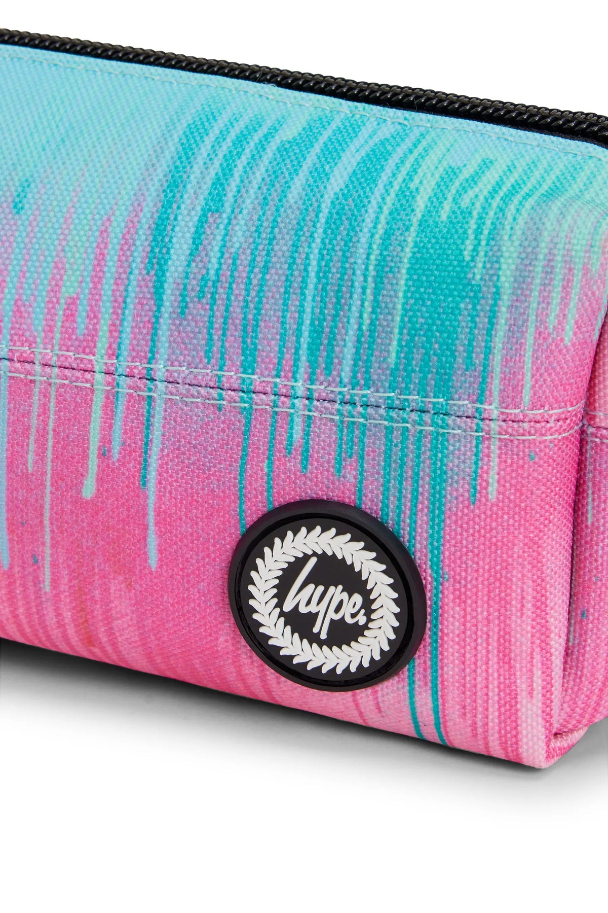 PINK / TEAL PASTEL DRIPS PENCIL CASE — image 6