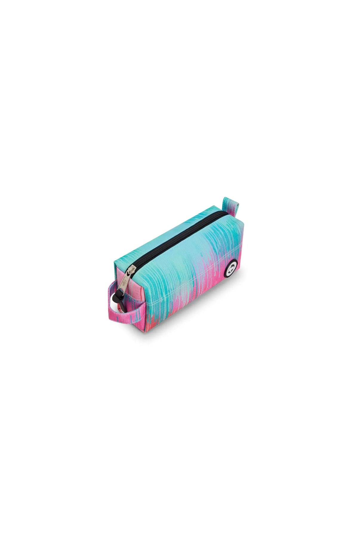 PINK / TEAL PASTEL DRIPS PENCIL CASE — image 7