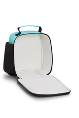 Lunch Bag Insulated Pink & Teal Pastel Drips