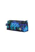 Pencil Case Classic Blue & Green Electric Smile