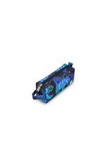 Hype Blue & Green Electric Smile pencil case — dimensions and size reference for school use
