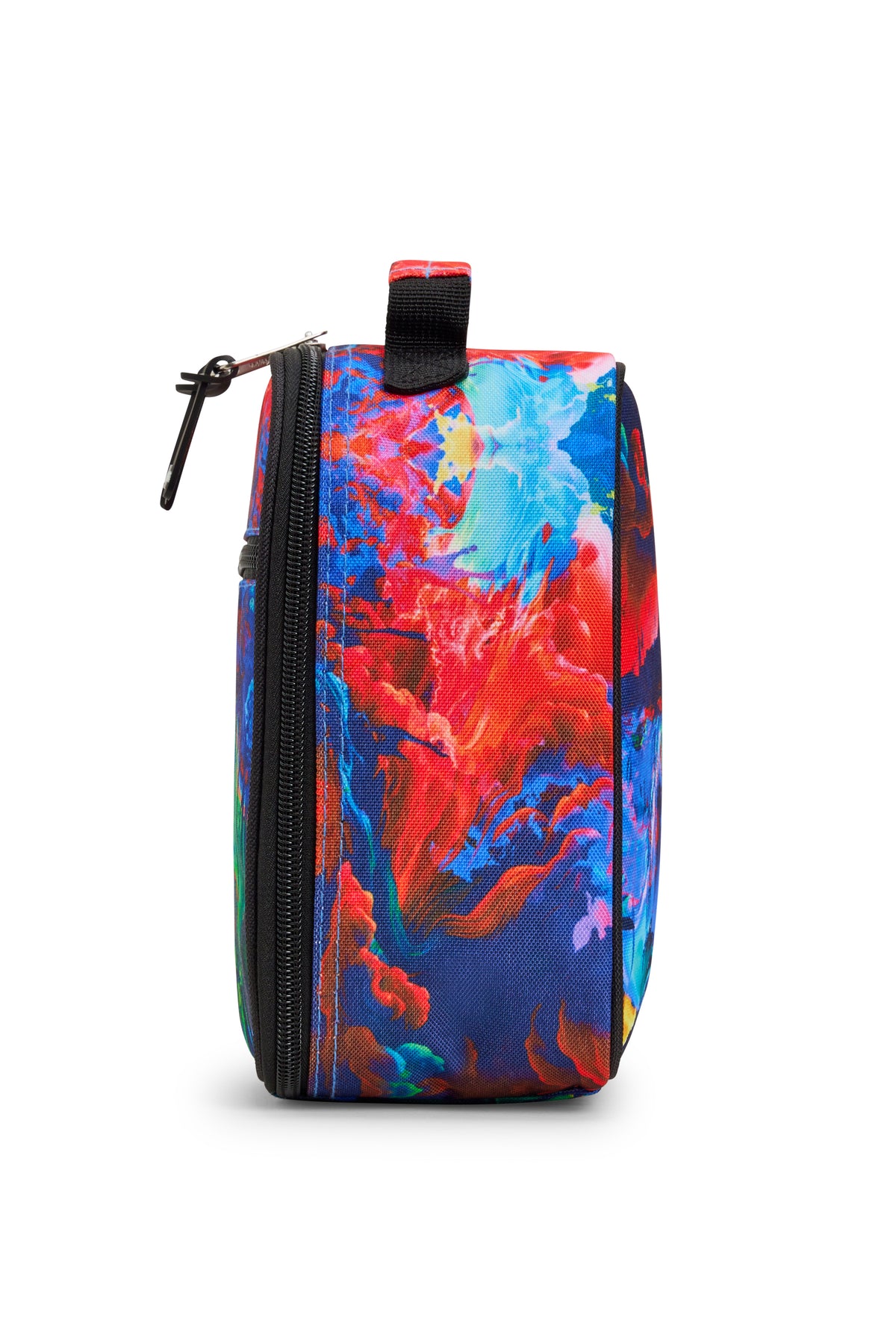 Hype Dream Splash insulated lunch bag — open showing insulated interior and compartments