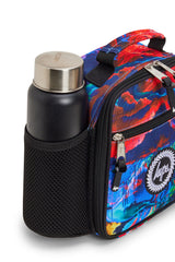 Hype Dream Splash insulated lunch bag lifestyle shot — school-ready and on-trend