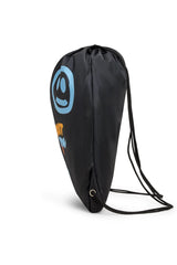 BLACK SMILEY FACE DRAWSTRING BAG — image 6
