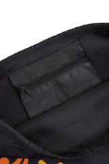 BLACK SMILEY FACE DRAWSTRING BAG — image 8