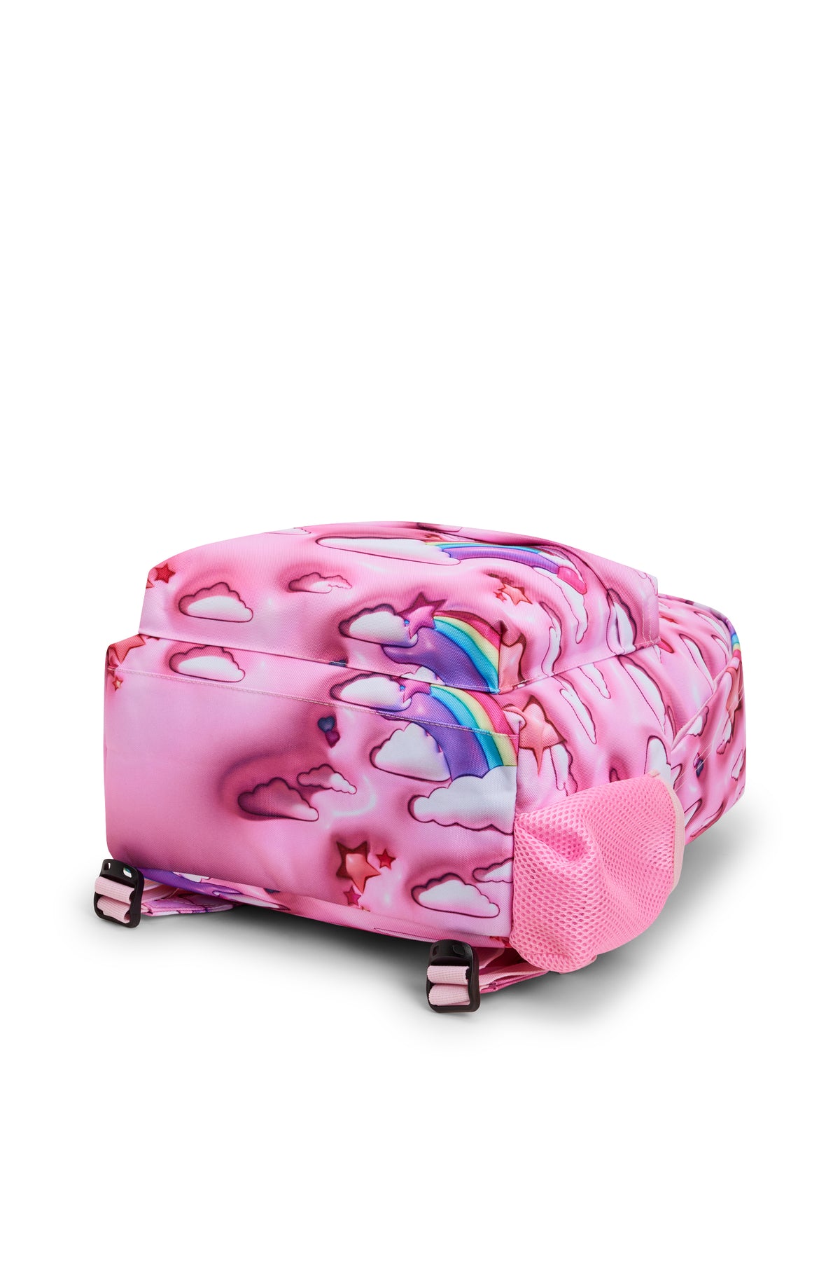 Hype Pink 3D Clouds backpack — additional view, trendy school accessory UAE
