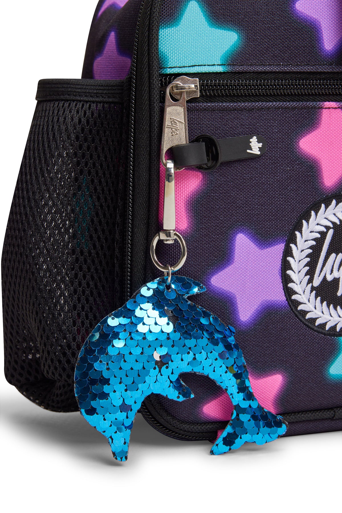 Charm Blue Dolphin Sequin