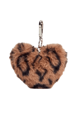 Charm Leopard Heart
