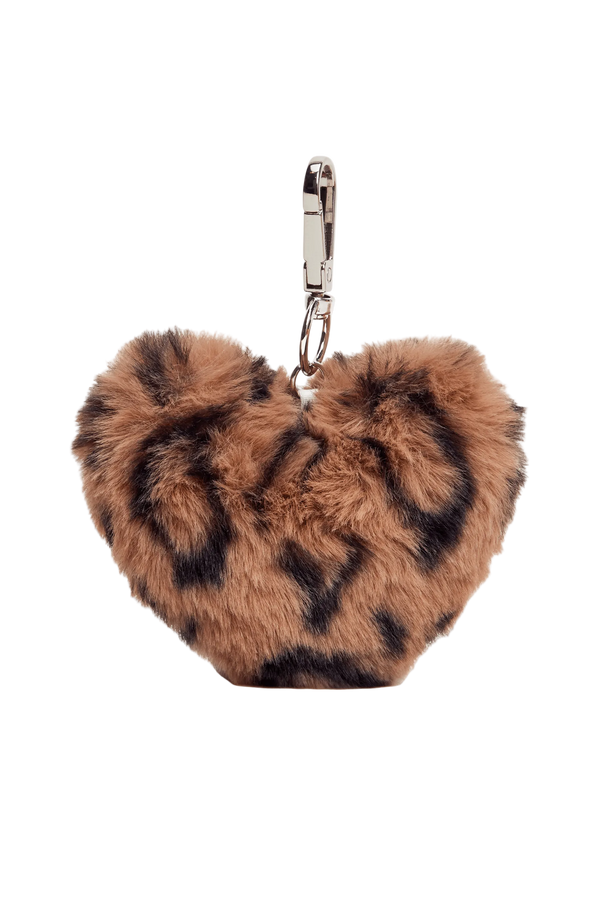 Charm Leopard Heart
