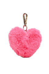 Charm Fuchsia Pink Heart