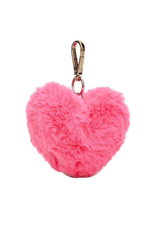 Charm Fuchsia Pink Heart