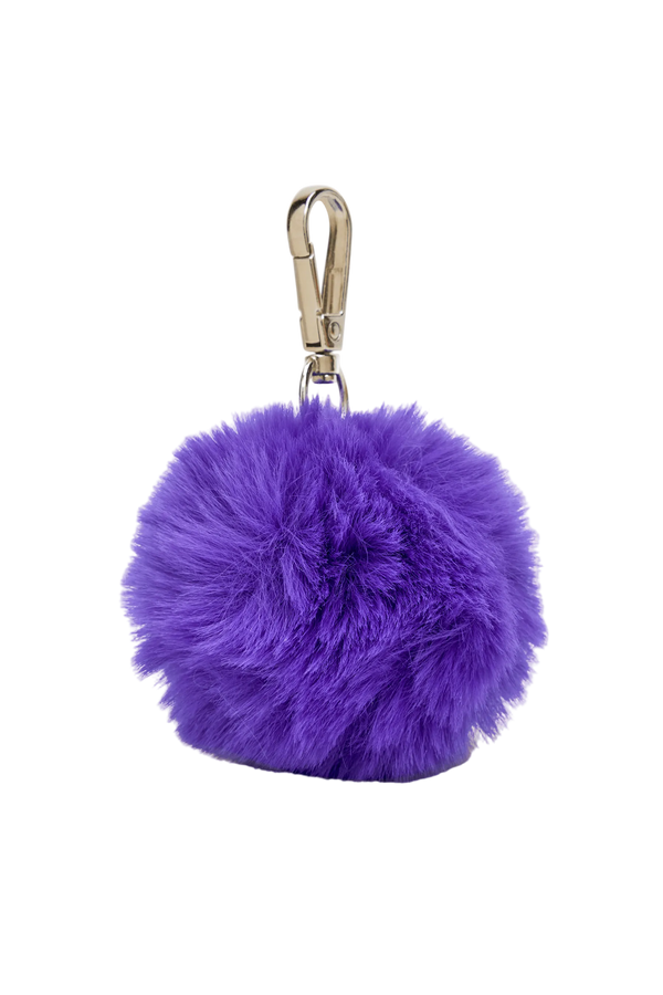 Charm Purple Pom-Pom