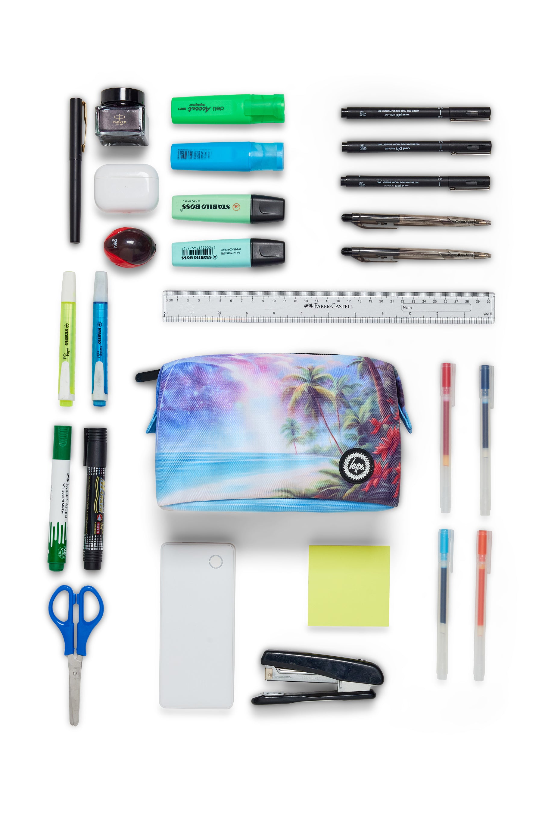 Hype Tropic Space pencil case — additional view, trendy school accessory UAE