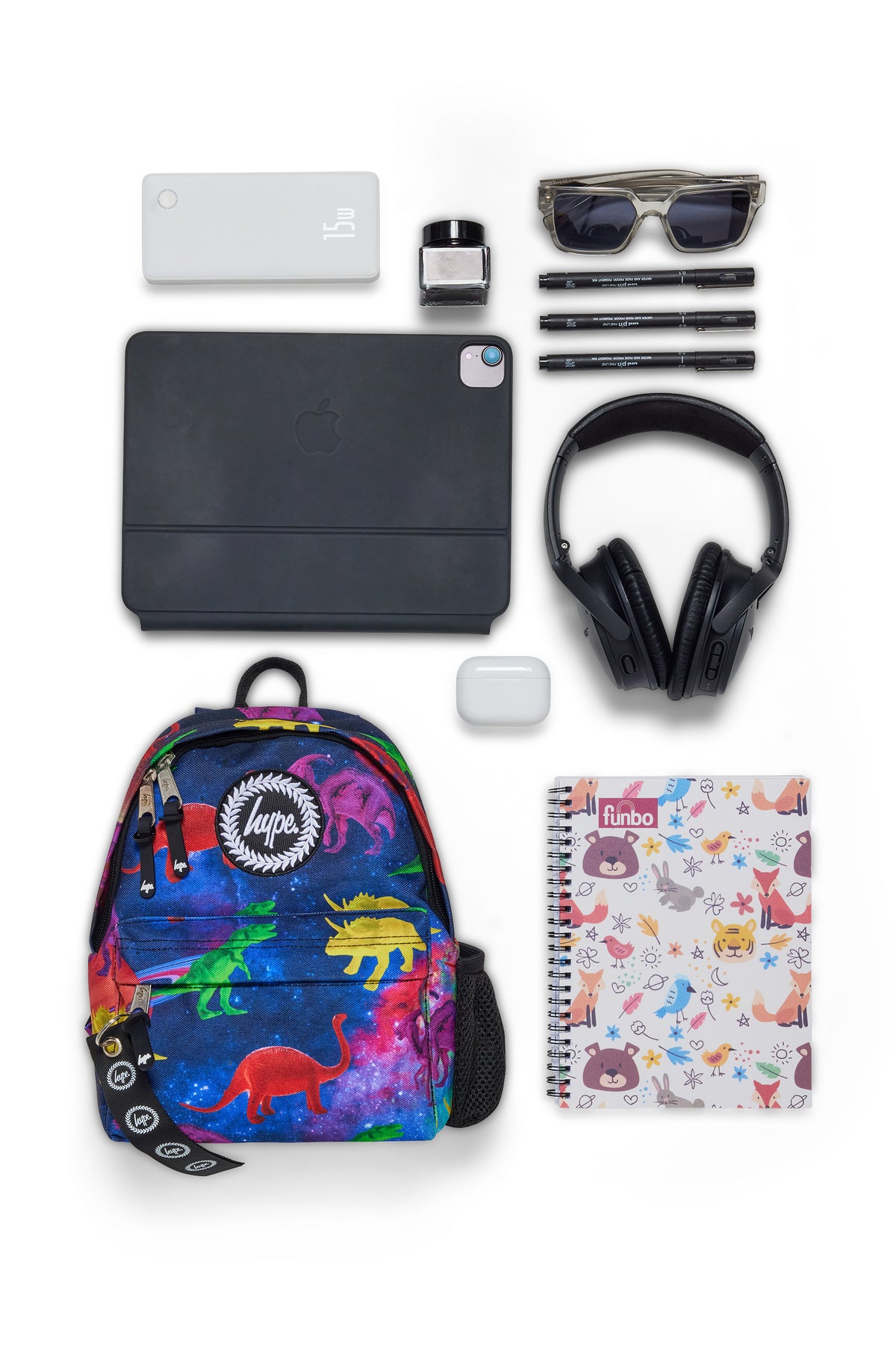 Hype Space Dinosaurs mini backpack — additional view, trendy school accessory UAE