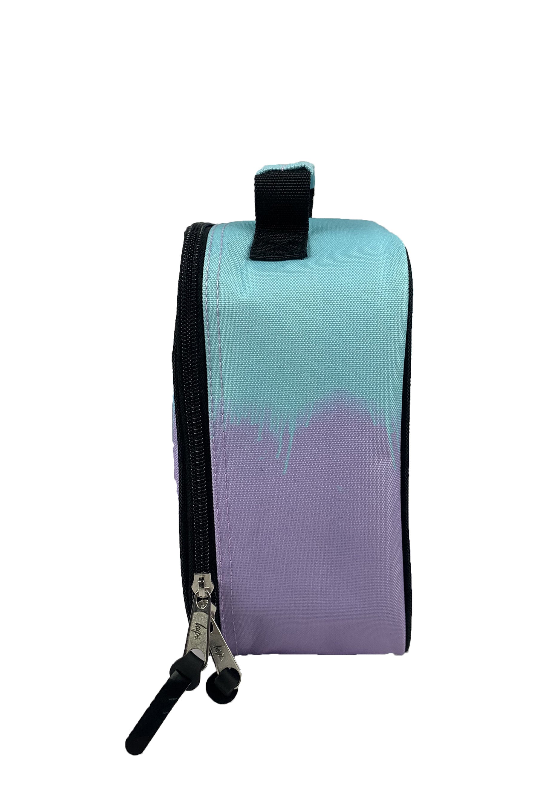 Insulated Lunch Bag - Lilac & Teal Drips