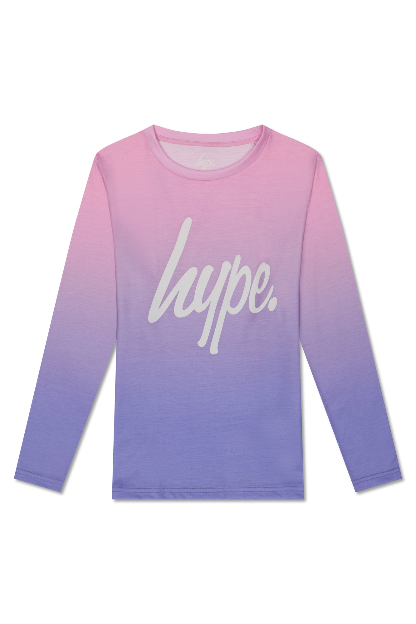 Hype Girls Pink Pastel Fade Pyjama Set