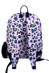 Backpack Iconic Lilac Leopard