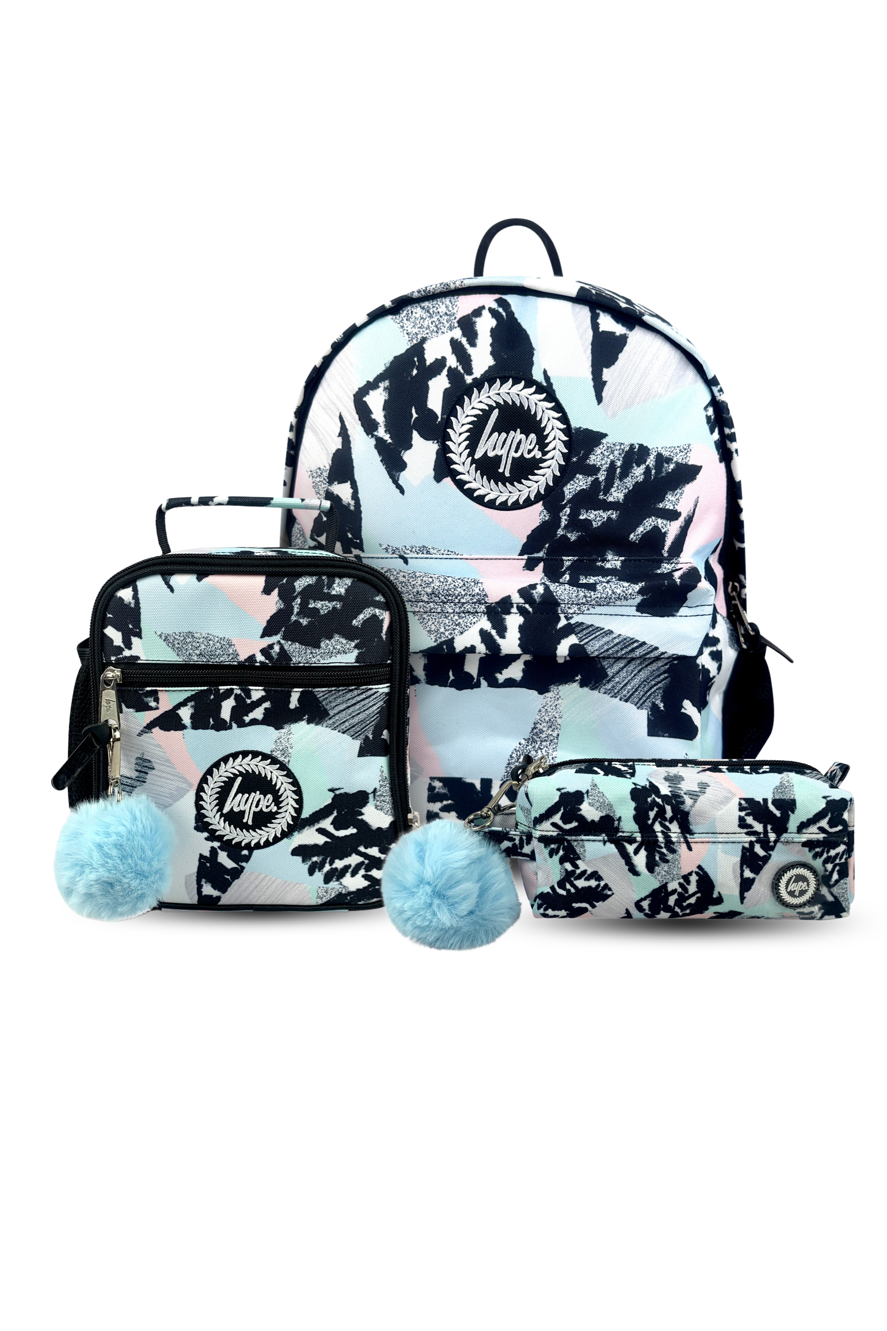 Pastel Abstract School Set
