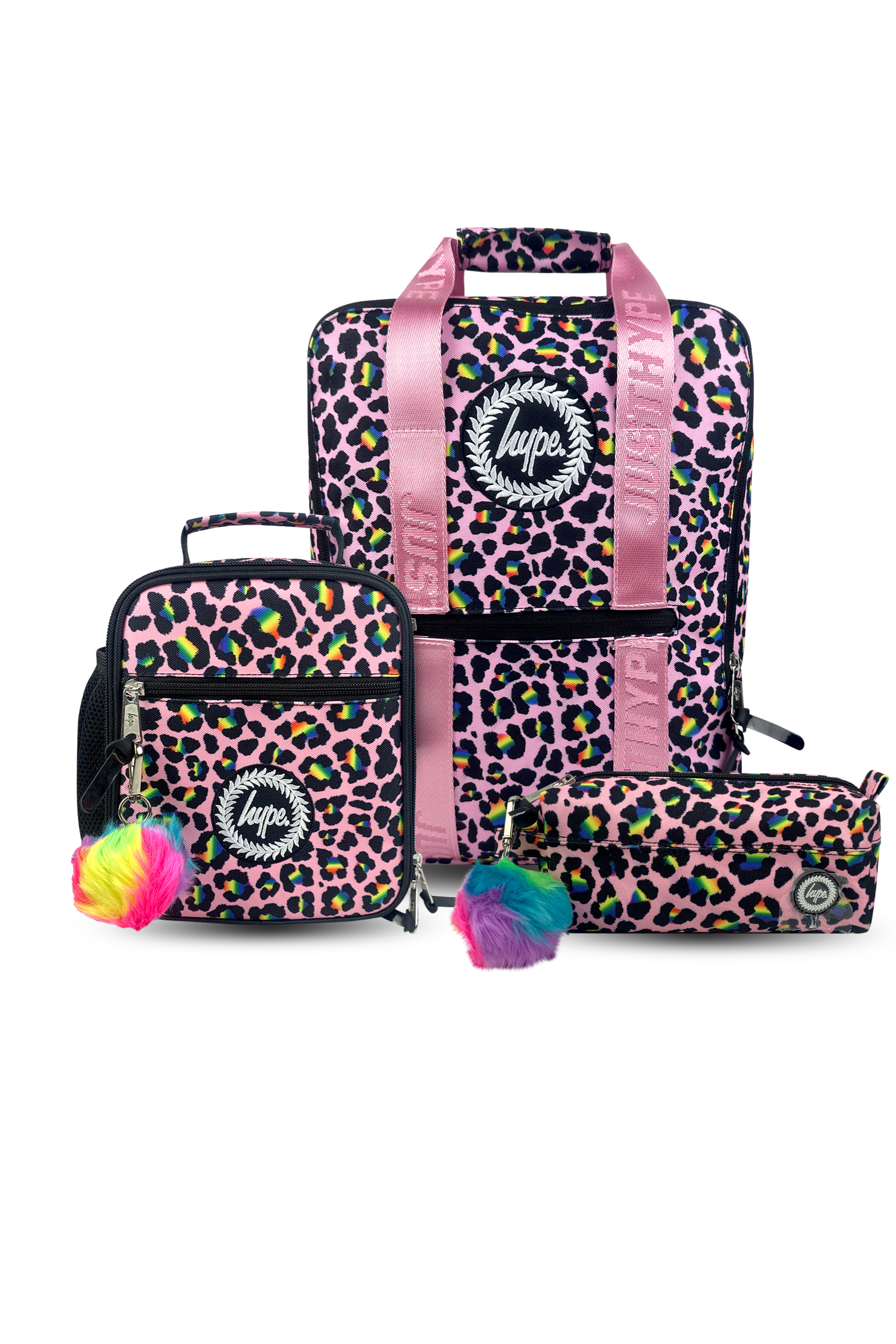 Pink Disco Leopard School Bundle