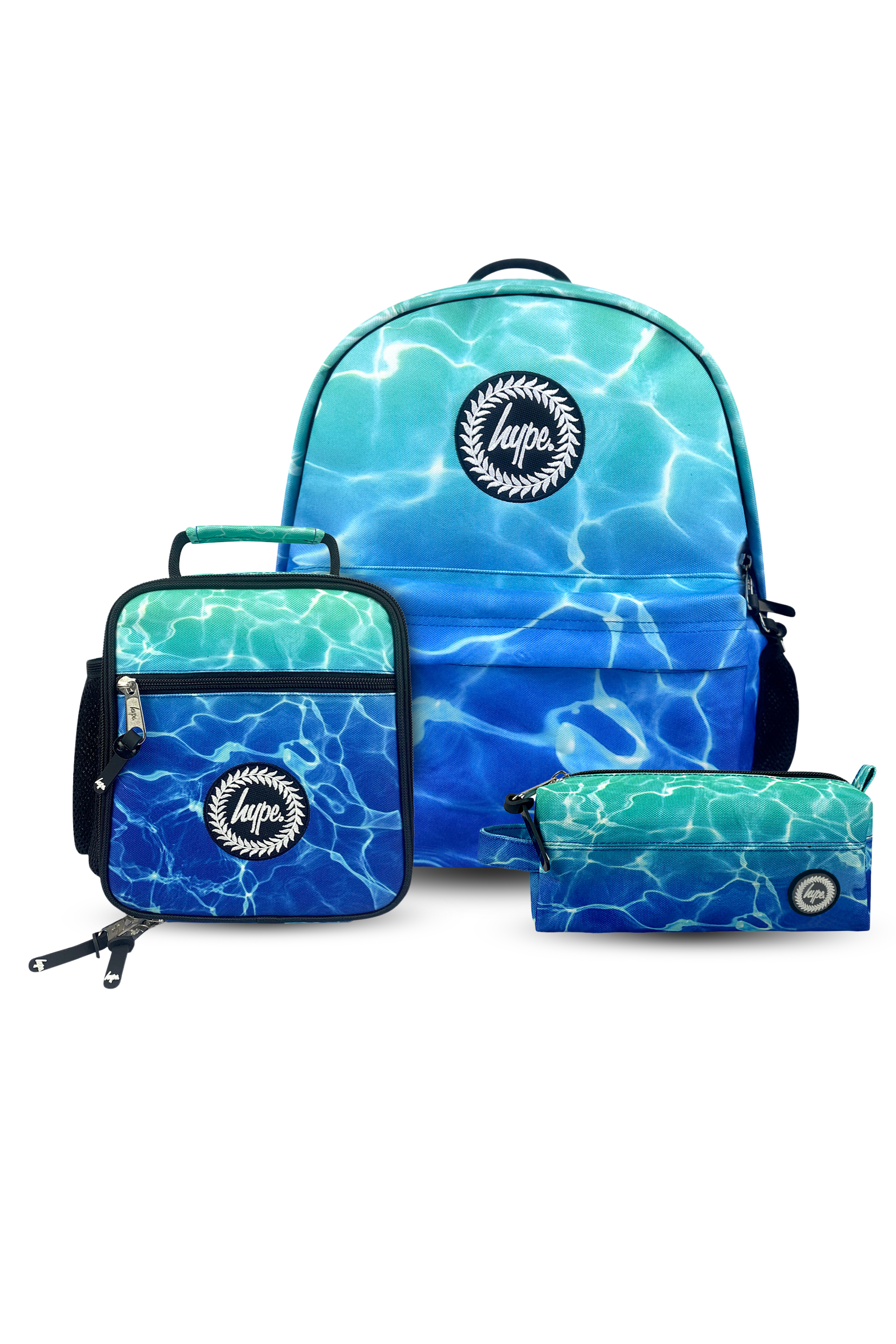 Pool Fade Kids Backpack Bundle