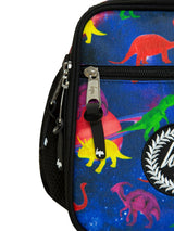 Hype Space Dinosaurs insulated lunch bag — durable materials built for daily school life