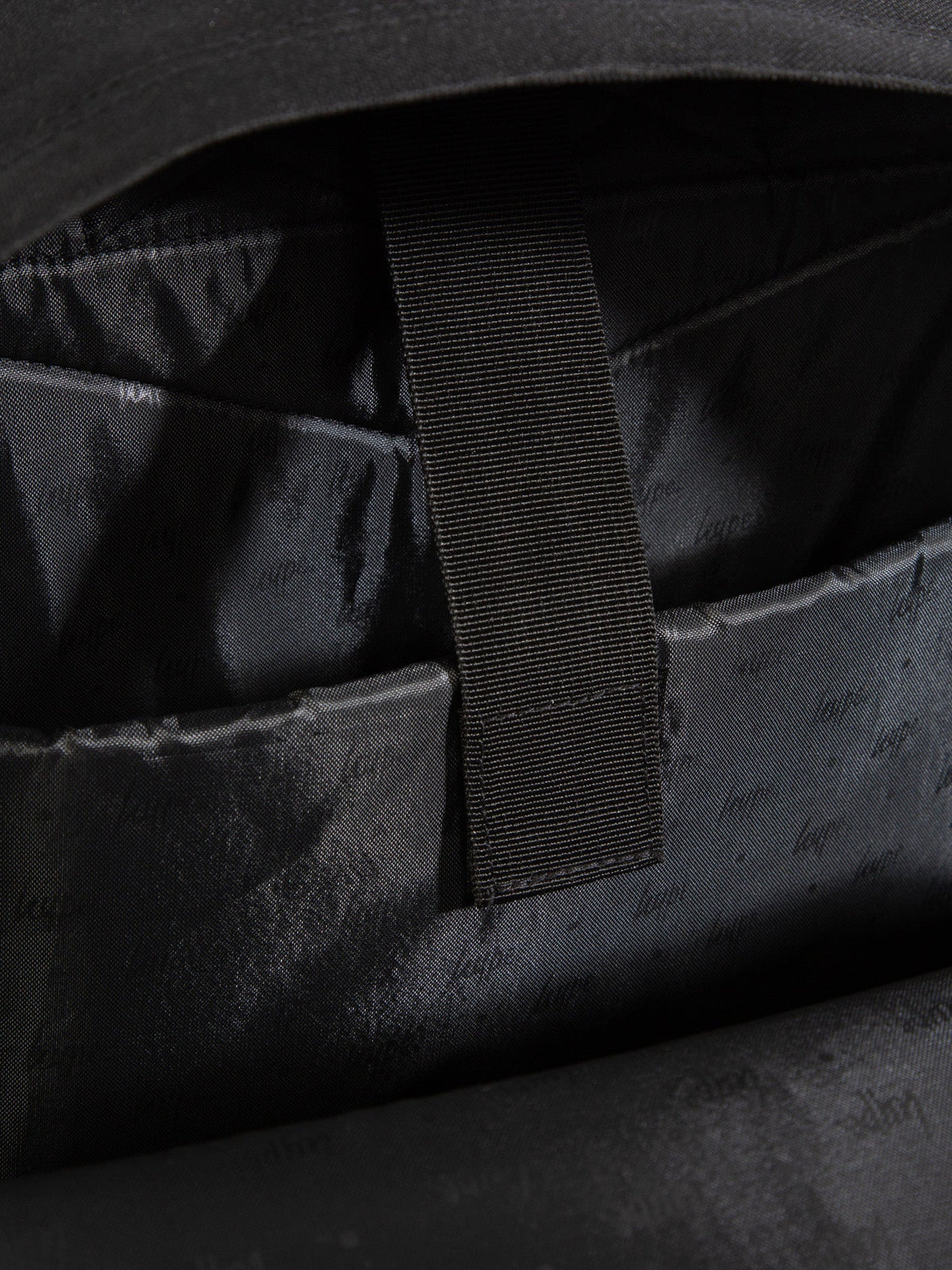 Hype Black 3D Droplets backpack — additional view, trendy school accessory UAE