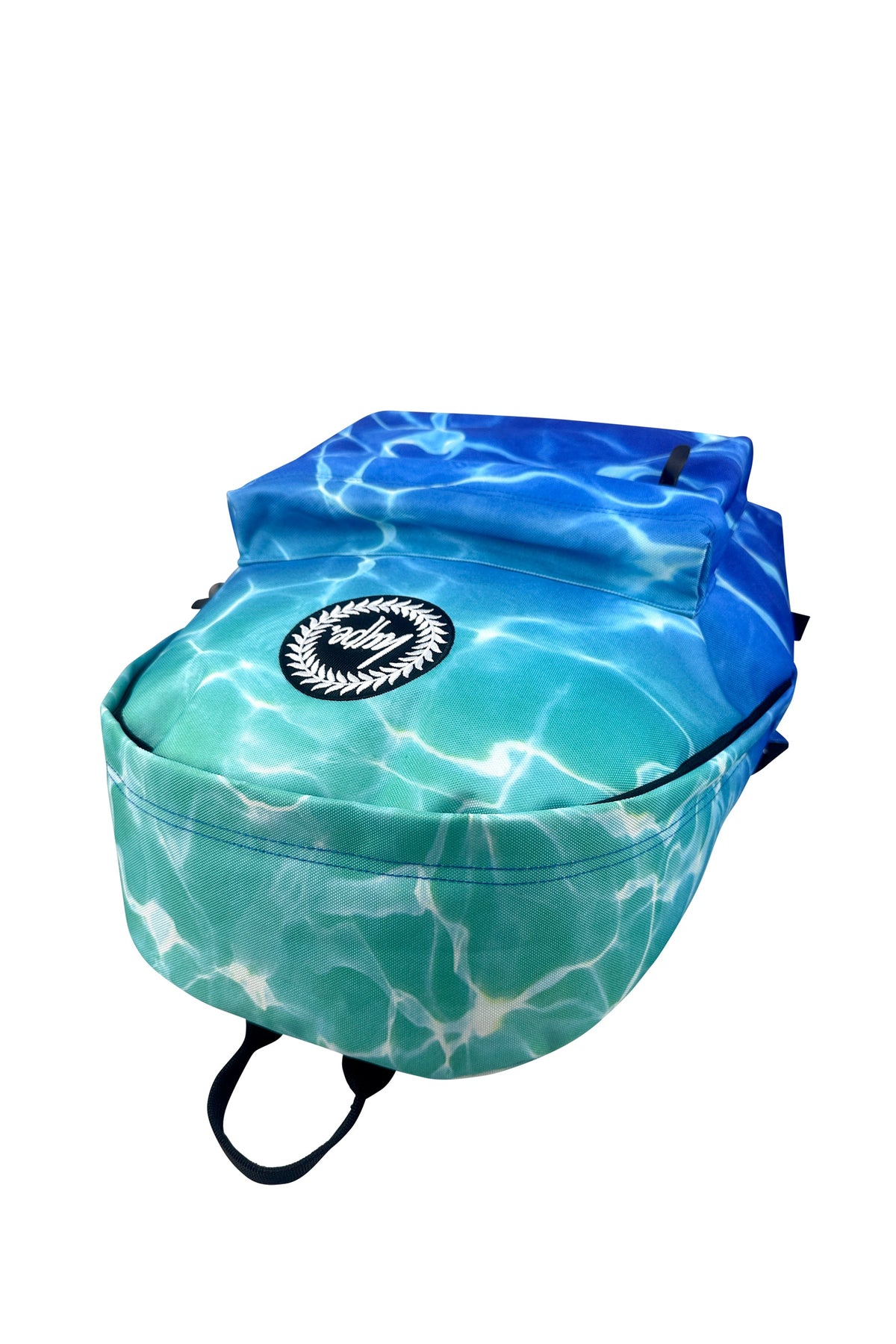 Hype Blue Pool Fade backpack — dimensions and size reference for school use