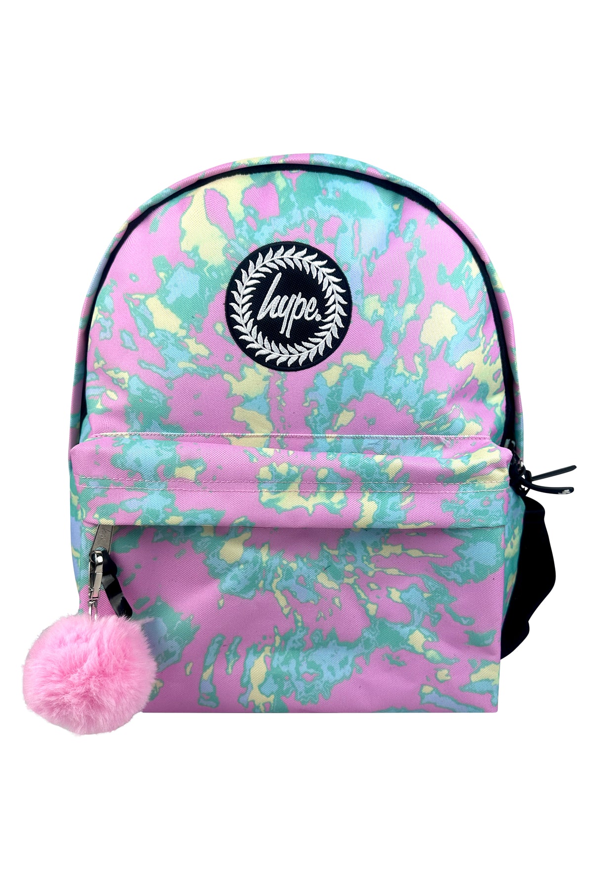 Hype Pastel Tie Dye girls' backpack — bold design for school in UAE