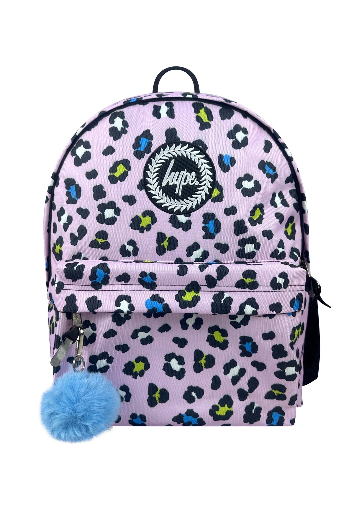 Hype Lilac Leopard girls' backpack — bold design for school in UAE