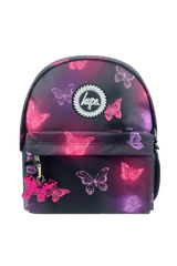 Backpack Iconic Pink & Purple Glow Butterfly