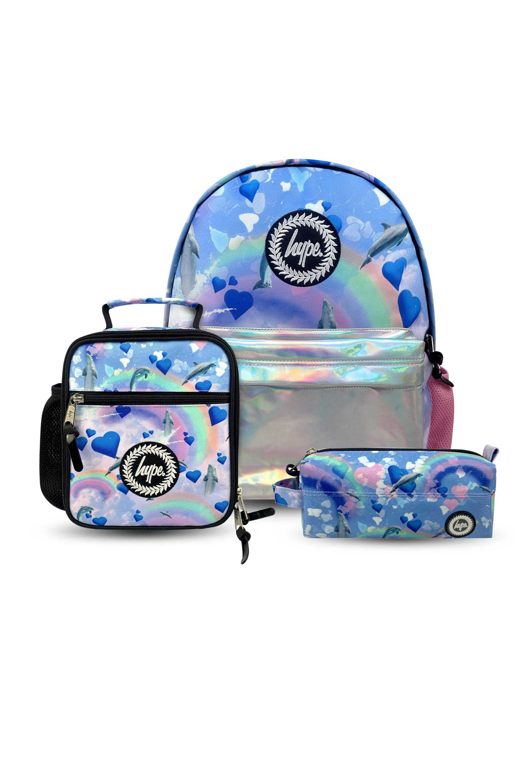Rainbow Dolphins Backpack Bundle