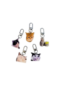Cat Charms Assorted 1, Set of 5