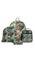 Backpack Iconic Set of 4 Camo Crest
