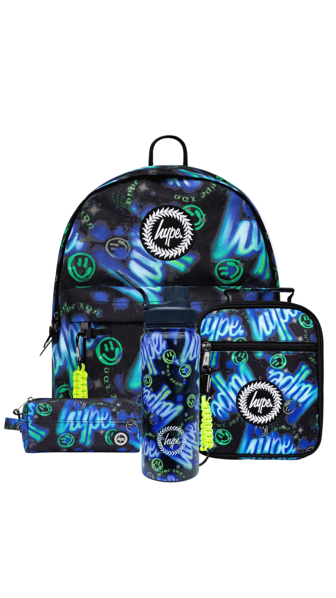 Backpack Iconic Set of 4 Electric Smile