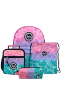 Backpack Iconic Set of 4 Pastel Pool
