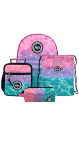 Backpack Iconic Set of 4 Pastel Pool