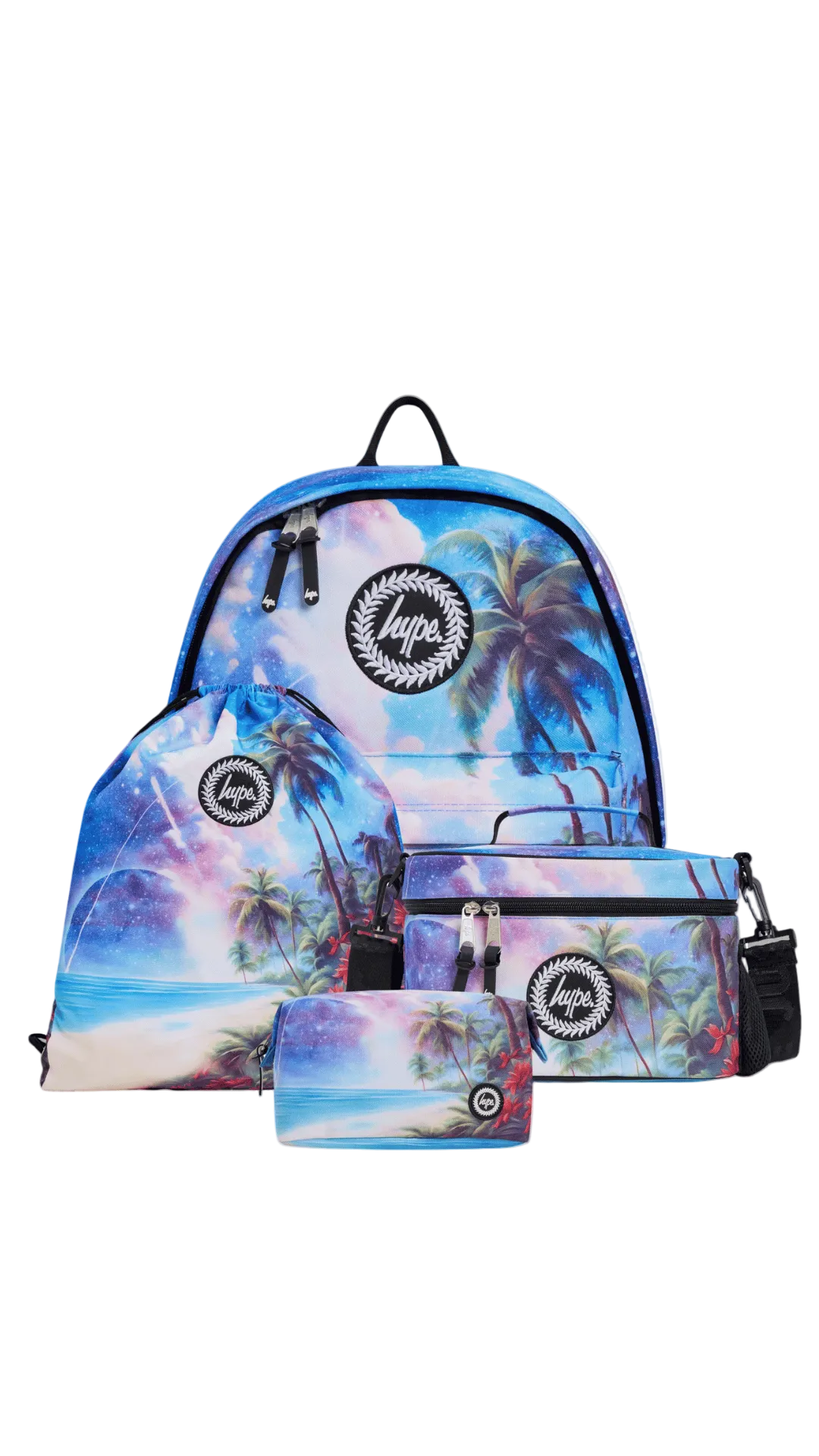 Backpack Iconic Set of 4 Tropic Space