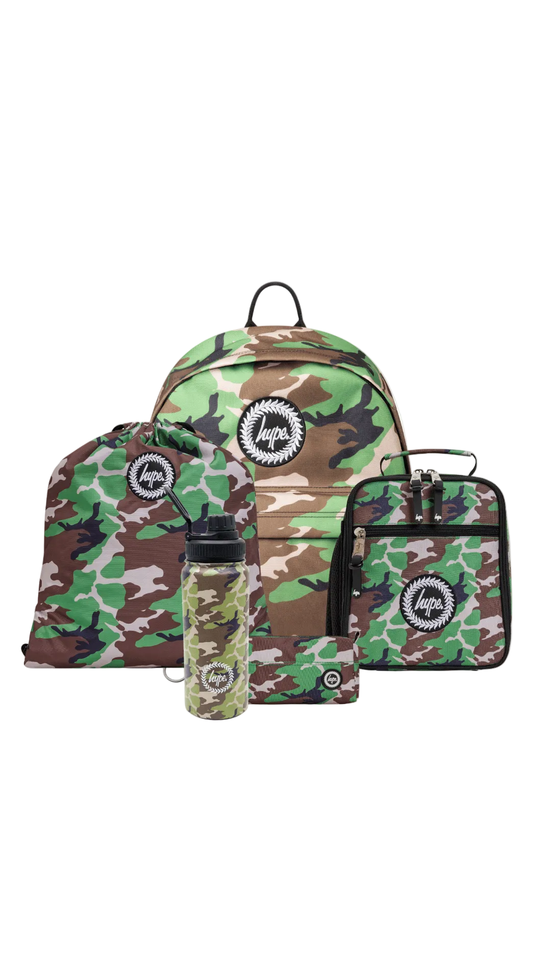 Backpack Iconic Set of 5 Camo Crest