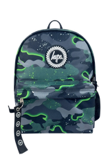Backpack Iconic Green Glow Camo