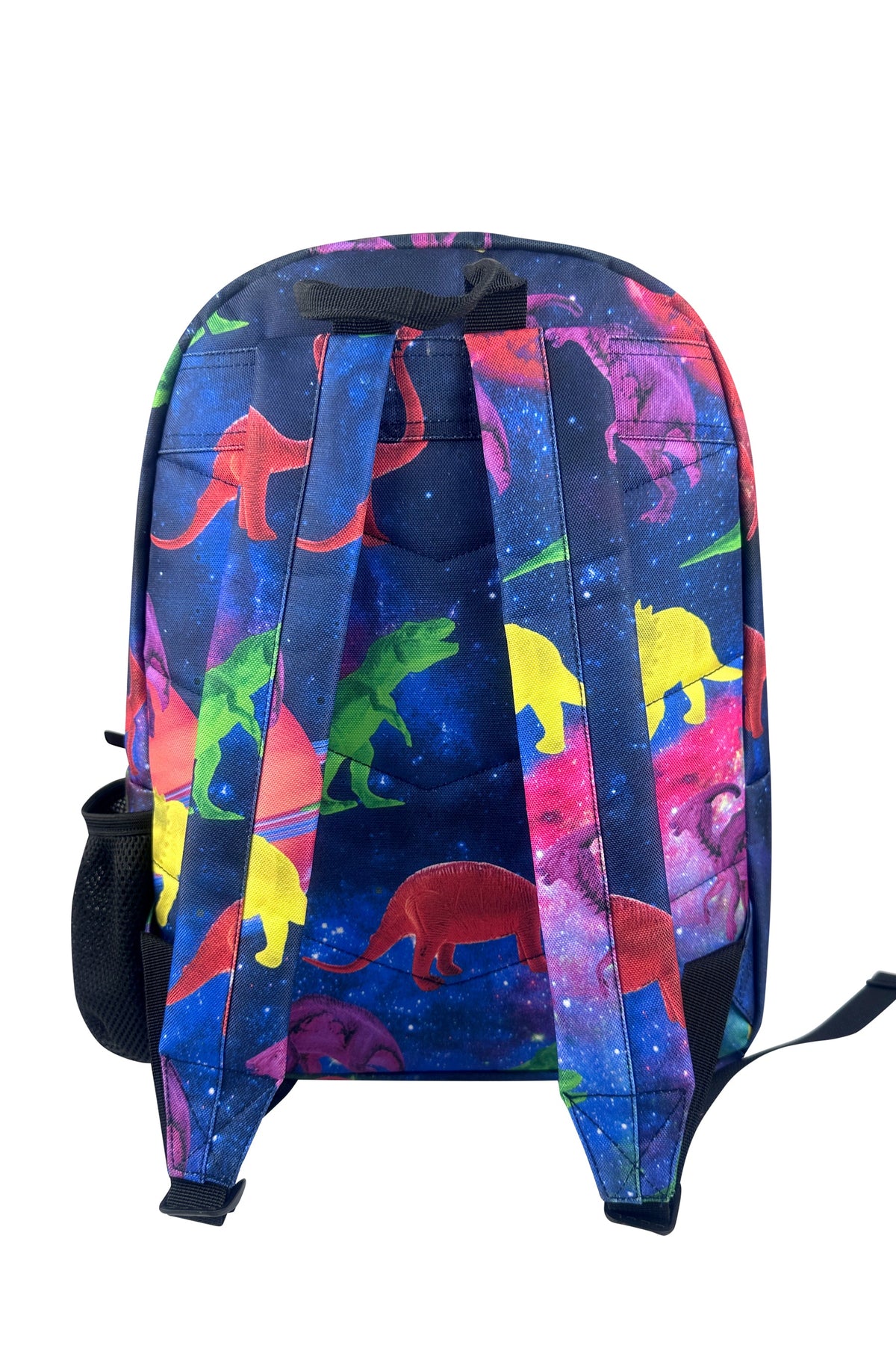 Hype Space Dinosaurs backpack worn by teen — ideal school bag UAE