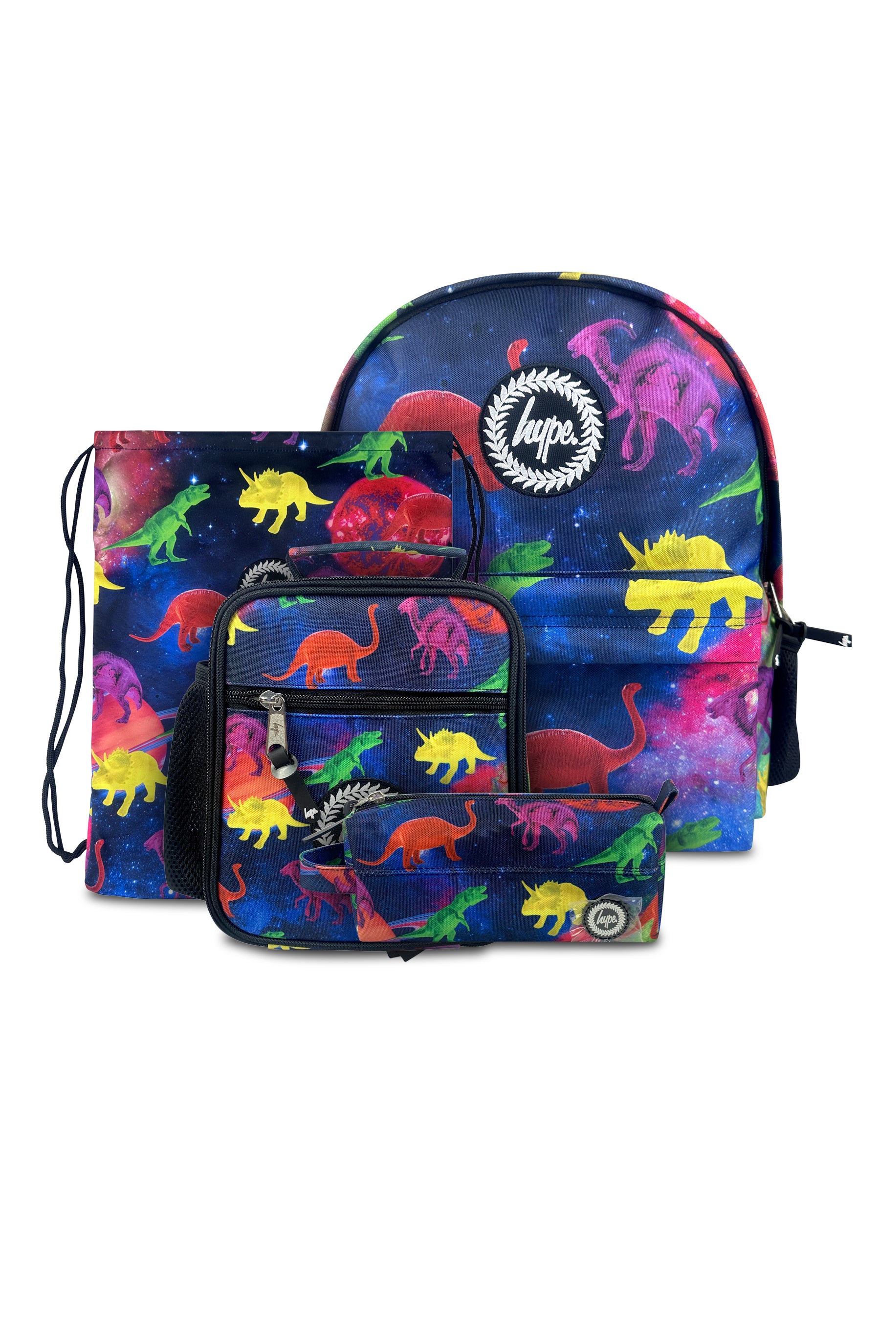 4-in-1 School Set - Multi Space Dinosaurs