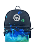 Backpack Iconic Black 3D Droplets