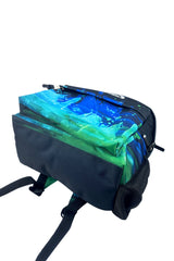 Hype Black 3D Droplets backpack — durable materials built for daily school life