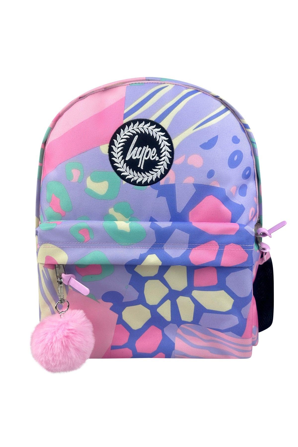 Hype Pastel Prints school bag set front view — vibrant print and durable build