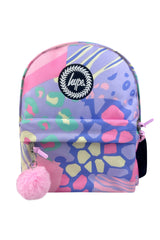 Hype Pastel Prints school bag set front view — vibrant print and durable build