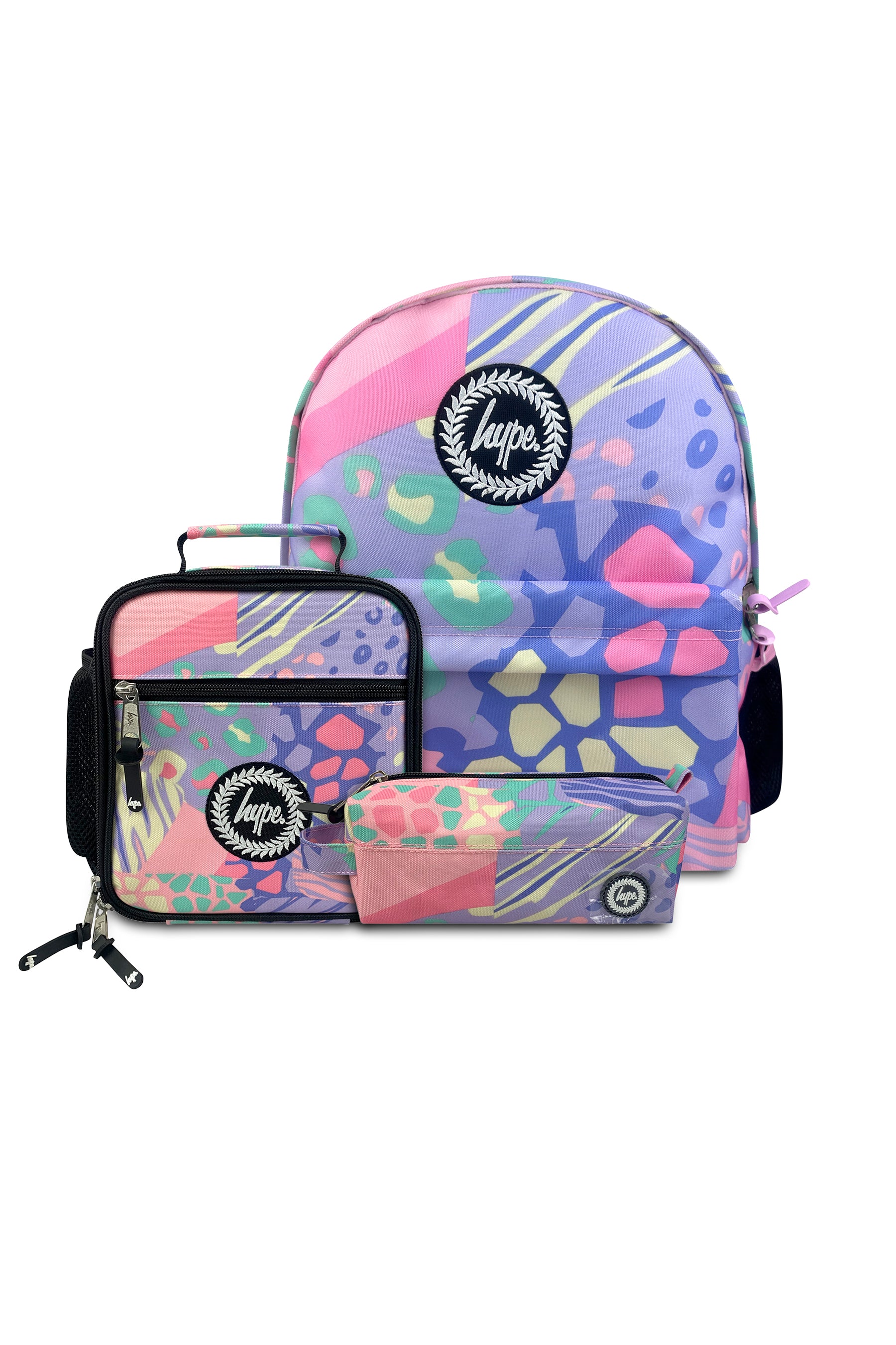3-in-1 School Set - Multi Pastel Prints