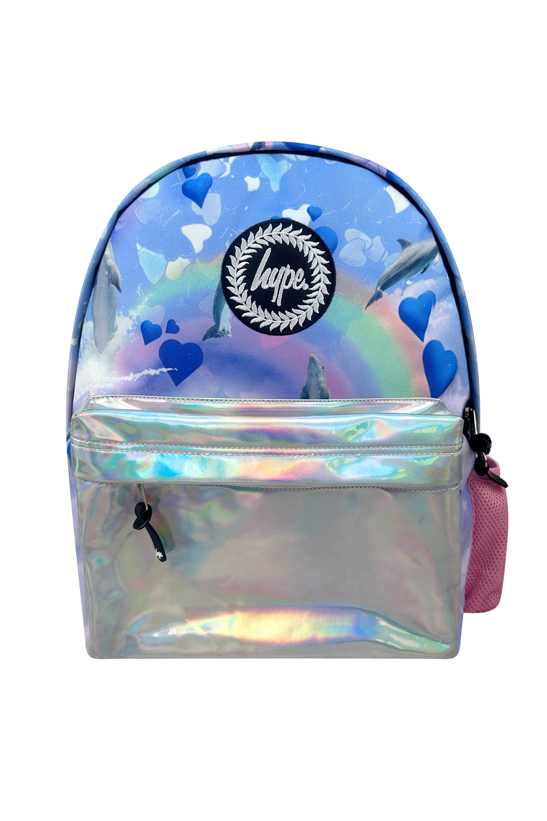 Hype Rainbow Dolphins Badge Backpack - Colourful & Durable