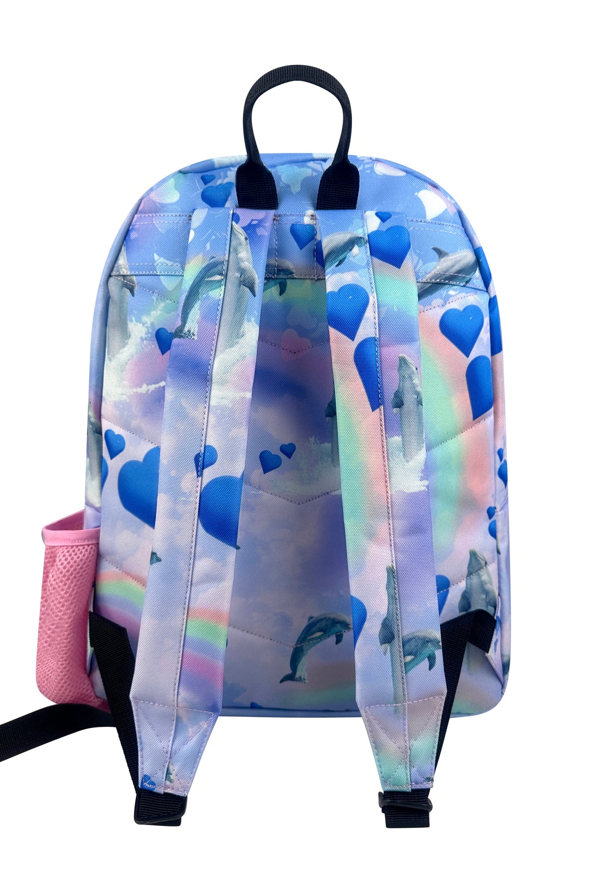Backpack Iconic Rainbow Dolphins